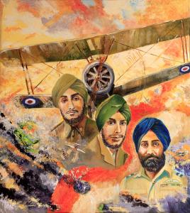 The Flying Sikhs Awarded Special Merit In 2015 Open Art Annual Exhibition